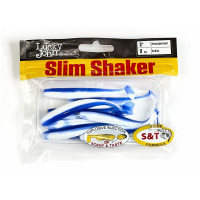 Съедобные искусственные виброхвосты LUCKY JOHN LJ Pro Series SLIM SHAKER 3in, цвет T69, 9шт. 140182-T69