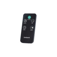 Напольный вентилятор Timberk 16", белый с чёрным, с LCD T-SF1604RC