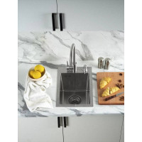 Кухонная мойка из нержавеющей стали WISENT wxs33045 (45x30) WS33045/WGER013
