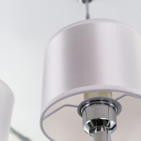 Люстра Citilux Аврора с белыми абажурами CL463180