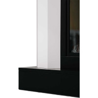 Каминокомплект ELEKAM nelson с очагом pulsar 38 белый с черным 100055