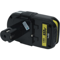 Аккумулятор для RYOBI 18V 1.5AH (LI-ION) PN: RB18L15 TopOn TOP-PTGD-RY-18-1.5