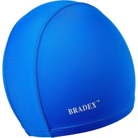 Шапочка для плавания BRADEX полиамид, синий SF 0854