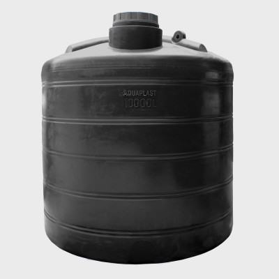 AQUAPLAST Овально-вертикальный бак 10000л черный 4650017955273