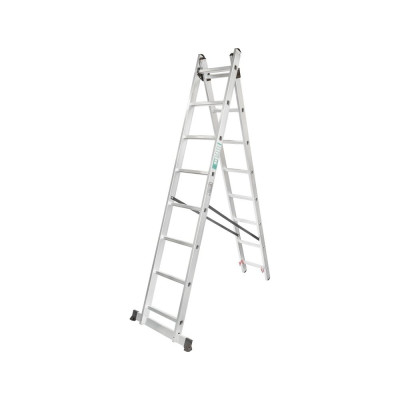 Комбинированная двухсекционная лестница Forcekraft fk-bl-e211 52854