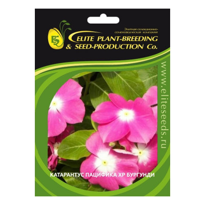 ELITE PLANT-BREEDING & SEED PRODUCTION Co. Катарантус гибридный пацифика хр бургунди 500 шт эс 1026994474