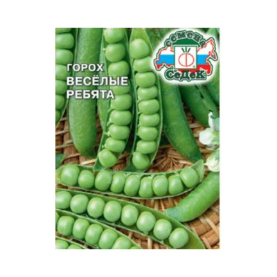 СеДек Горох Весёлые ребята (лущильн, бобы 8-10 см, 8-10 горошин, устойчив к полеганию). Евро, 8 15352