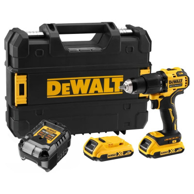 Аккумуляторная ударная дрель шуруповерт Dewalt DCD709D2T DCD709D2T-QW