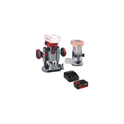 Einhell Фрезер акк PXC TP-RO 18 Set Li BL,18В,10-30 т/мин,цанга 6/8 мм + 1 акк.4 Ач + ЗУ 3А 4350410SET