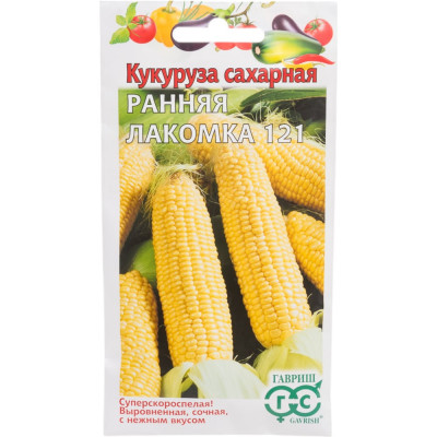 ГАВРИШ Кукуруза сахарная Ранняя Лакомка 121 5 г Н23 1071860002