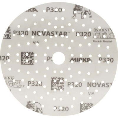 Mirka Шлиф материал на плёночной основе FG6CH09932 NOVASTAR 150мм 121 отв 320 100шт/уп FG6CH09932