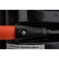Gigant Компактная снеговая лопата с алюминиевой защитной планкой и дюралюминиевым черенком GCI-07