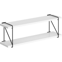 Полка SKYLAND SH3-ROD с полкодержателями белый 860x166x214 COFFEE 00-07067481