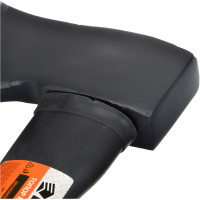 Кованый топор с фибергласовой двухкомпонентной ручкой ЕРМАК 800 г 662-429