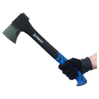 Топор-колун с клиновидным полотном РОКОТ ручка стекловолокно, 1000 г 662-167