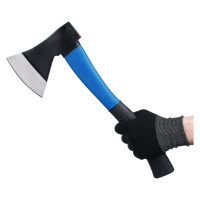 Кованый топор с фибергласовой двухкомпонентной ручкой РОКОТ 900 г 662-136