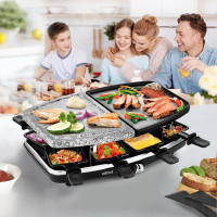 Раклетница-гриль KITFORT КТ-1649