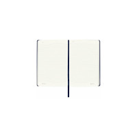 Блокнот BRAUBERG ULTRA А5 130x210 мм, балакрон, 80 г/м2, 96 листов, линия, темно-синий 113045