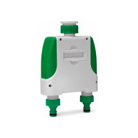 Двухканальный электронный таймер полива Green Helper GA-328-2
