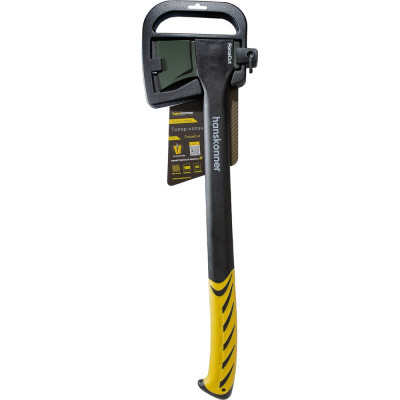 Кованый топор-колун Hanskonner 870 г, фибергласовая рукоятка с TPE, PTFE покрытие HK1015-01-FB0870