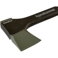 Кованый топор-колун Hanskonner 870 г, фибергласовая рукоятка с TPE, PTFE покрытие HK1015-01-FB0870