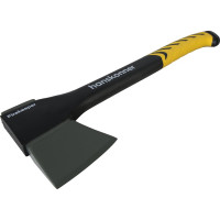 Кованый топор с зажигалкой Hanskonner 650 г, фибергласовая рукоятка с TPE, PTFE покрытие HK1015-02-FB0650