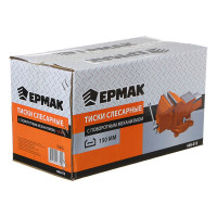Слесарные тиски ЕРМАК с поворотным механизмом, 150 мм 668-013