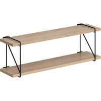 Полка SKYLAND SH3-ROD с полкодержателями дуб сонома светлый 860x166x214 COFFEE 00-07067672