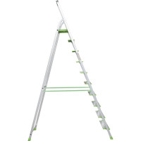 Алюминиевая стремянка Новая Высота PRO 10 ступеней, 2К башмаки, Max нагр. 180 кг, 2117110