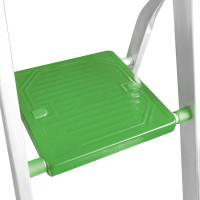 Алюминиевая стремянка Новая Высота с органайзером, 1х8 ступеней, PRO, 2К башмаки 2118108