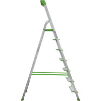 Алюминиевая стремянка Новая Высота с органайзером, PRO, 1х7 ступеней, 2К башмаки 2118107