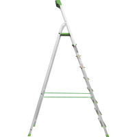 Алюминиевая стремянка Новая Высота PRO с органайзером, NV 2115 1x5 ступеней, Max нагр. 180 кг, 2К башмаки, 2115109