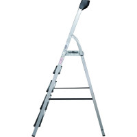 Алюминиевая стремянка с органайзером Новая Высота 5 ступеней 1115105