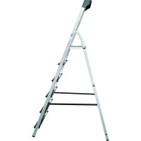 Алюминиевая стремянка с органайзером Новая Высота 6 ступеней 1115106