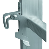 Двухсекционная алюминиевая лестница Новая Высота 2х10 ступеней 2220210