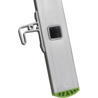 Двухсекционная алюминиевая лестница Новая Высота 2х10 ступеней 2220210