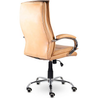 Офисное кресло BRABIX PREMIUM "Cuba EX-542", экокожа, бежевое, 532551