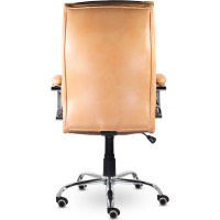 Офисное кресло BRABIX PREMIUM "Cuba EX-542", экокожа, бежевое, 532551