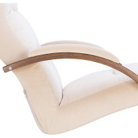 Кресло Leset Милано, Орех текстура, ткань Малмо 05 6760-7328