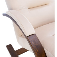 Кресло Leset Милано, Орех текстура, ткань Малмо 05 6760-7328