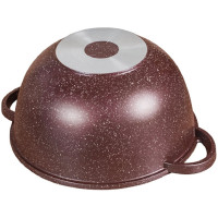 Казан Горница Шоколад 10 л, 320/185 мм, литая ручка СП2541