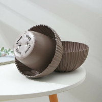 Кашпо bmc КШ-9636 Сфера диаметр 13.5 см, высота 16 см, 1.7 л, мокачино 067472