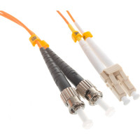 Переходной волоконно-оптический шнур NIKOMAX оранжевый, 2м NMF-PC2M2C2-LCU-STU-002