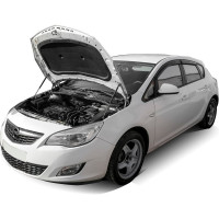 Газовые упоры капота АвтоУпор для Opel Astra J хэтчбек 5-дв., универсал, седан 2009-2017, 2 шт., UOPAST011