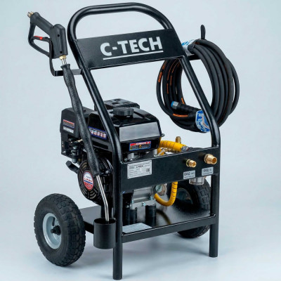 Бензиновая мойка высокого давления C-TECH 200 бар, до 600 л/ч, 4.8 кВт / 7 л.с. NC2010FT1BP