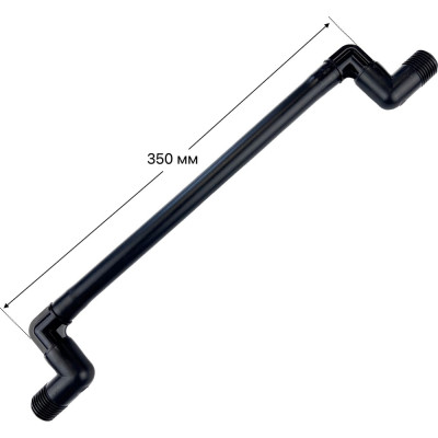 Гибкое соединительное колено Профитт 300 мм 1/2" нр х 1/2" нр 1893683