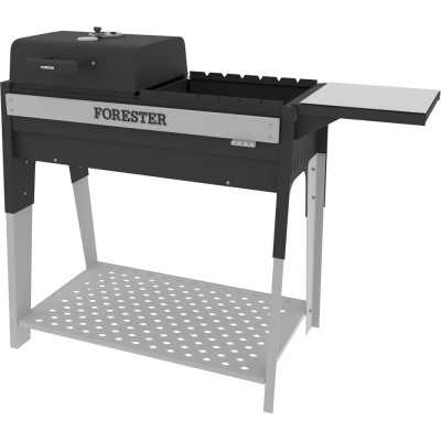 Гриль-мангал с решеткой-гриль Forester полкой-насадкой для казана и защитной планкой 1 BQ-710