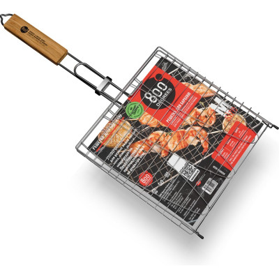 Решетка барбекю для рыбы 800 Degrees M-size Barbecue Fish Basket 800DGR-BGM