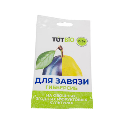 Стимулятор для завязи TUT БИО Гибберсиб универсальный, 0.1 г, концентрат 139841