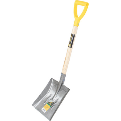 Лопата автомобильная совковая с деревянным черенком Grassman G-115624 (12/12) 015504